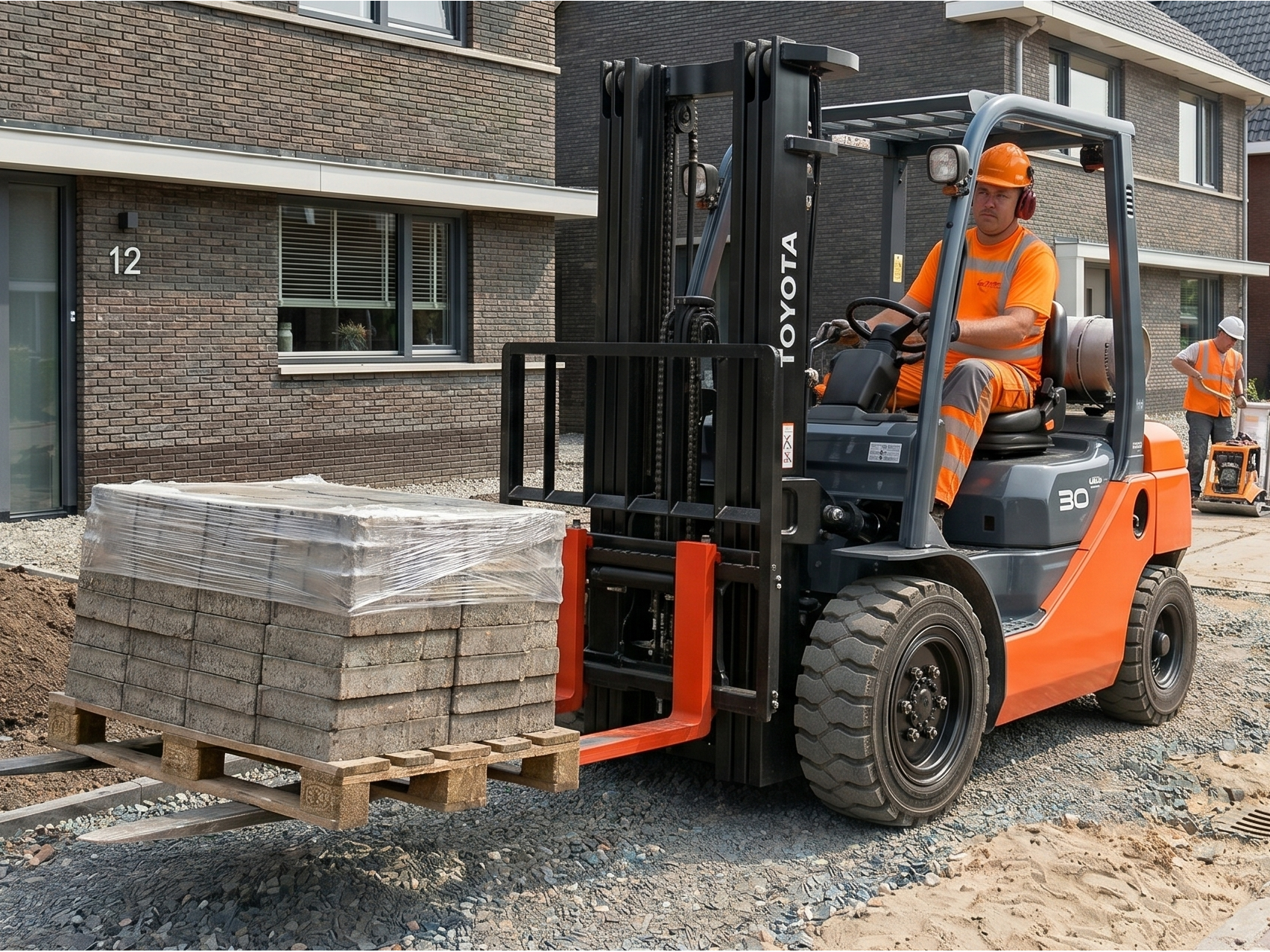 Heftruck met Chauffeur Huren | €750